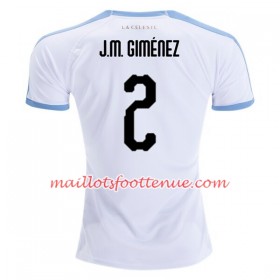 Maillot/Tenue Uruguay Jose Gimenez 2 Extérieur 2019 Copa América